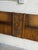 Wood Attributed Lane Brutalist King Headboard Wood Bed Frame With Integrated Lights 1960s For Sale - Image 7 of 10
