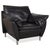 Set of Model 5600 Lounge Chair and Ottoman in Black Leather from Rolf Benz For Sale - Image 4 of 18