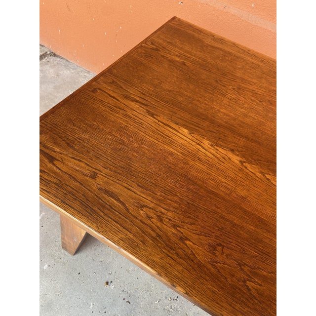 1960s Vintage Scandinavian Farmhouse Table, 1960s For Sale - Image 5 of 11