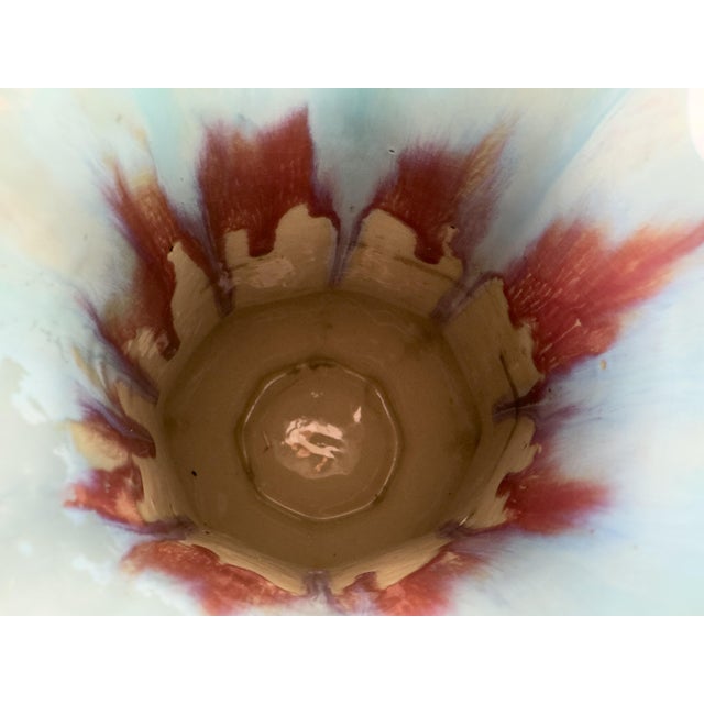 Early 20th Century Large Art Deco Crystalline Glaze Stoneware Vase by Pierrefonds, France, C. 1925–1935 For Sale - Image 5 of 15