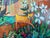 Folk Art "Jumby Playin" Stunning Original Painting by Mary Katherine Carlson, Known as Kathy Carlson For Sale - Image 3 of 11