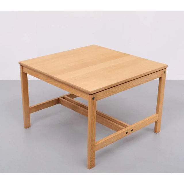 Oak Coffee Table by Søren Holst for Fredericia Furniture, 1970 For Sale - Image 8 of 11