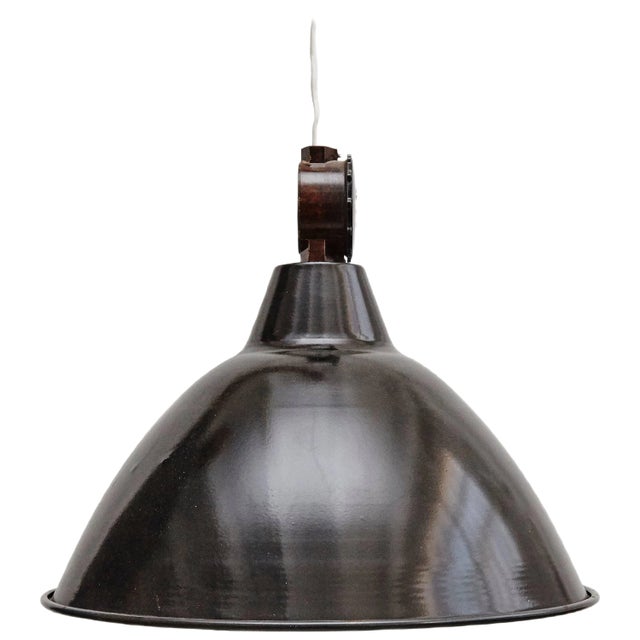 French Industrial Lamp, 1950s For Sale