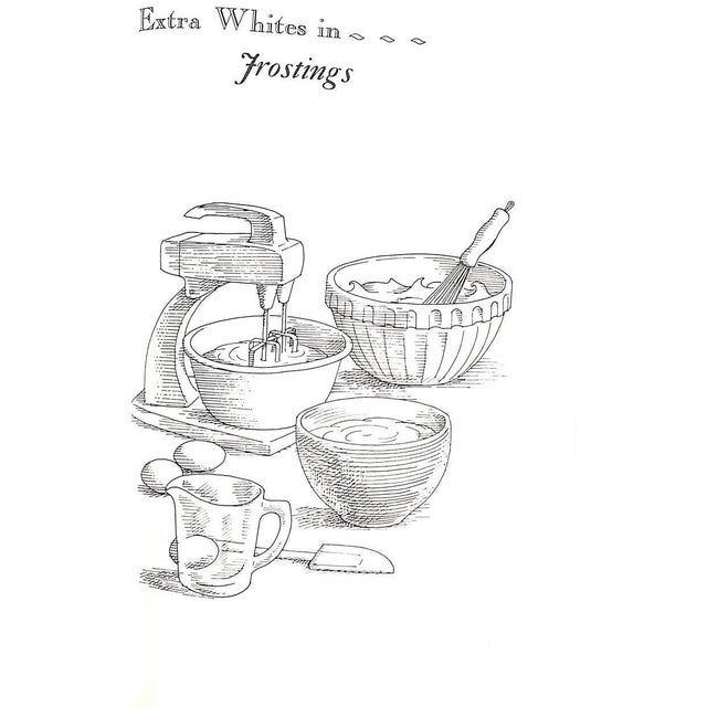 Paper "The Other Half of the Egg: ...Or 180 Ways to Use Up Extra Yolks or Whites" 1967 McCully, Helen Pepin, Jacques & Jayme, William North For Sale - Image 7 of 11