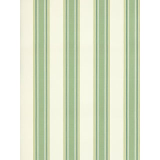 The House of Scalamandré Nolan Stripe Wallpaper, Key Lime For Sale