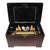 Wood Chinese Rosewood & Marquetry Inlay Figural Automaton Cylinder Music Box C1890 For Sale - Image 7 of 16