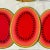 Well made lacquered placemats painted like watermelons. The base is rubberized so the placemats do not slide. A few minor...