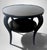 Refined and elegant Italian Art Deco coffee table crafted in ebonized walnut. Distinguished by its clean, balanced lines...
