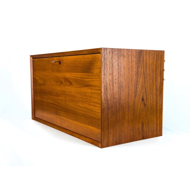 Cado Cado System Teak Wall Unit Bar Container from Poul Cadovius, 1960s For Sale - Image 4 of 18
