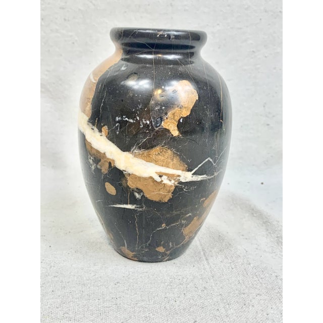 Contemporary Vintage Stone Vase For Sale - Image 3 of 11