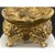 Antique Brass Cherub Jewelry Casket Footed Trinket Box Art Nouveau Figural Putti For Sale - Image 6 of 18