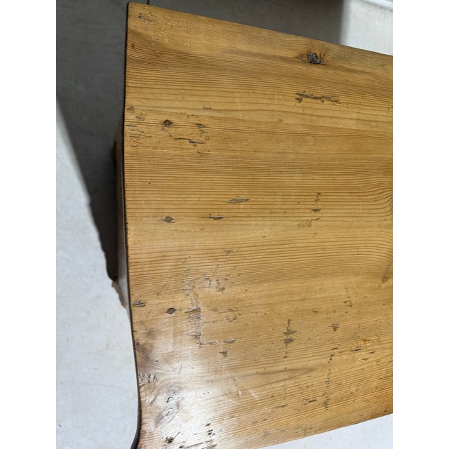 Antique Pine Three Drawers - Chest of Drawers From England For Sale - Image 14 of 18