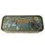 Unusual late Qing Dynasty (1890s to 1911) Chinese scholar’s metal box with sliding cover and 3 compartments, decorated in...