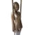 Frankart Style Copper-Tone Nude “Sarcophagus Girl“ Cocktail Smoker Ashtray Stand For Sale - Image 10 of 12