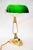 Gold Banker's Swivel Table Lamp with Green Glass Shade, Vienna, Austria, 1920s For Sale - Image 8 of 18