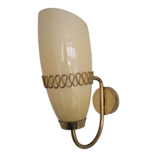 1950s Wall Sconce by Mauri Almari for Idman, Finland For Sale