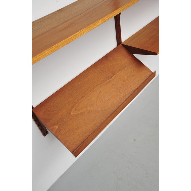 Royal System Teak Wall Shelf by Poul Cadovius for Cado, 1950s For Sale - Image 14 of 17