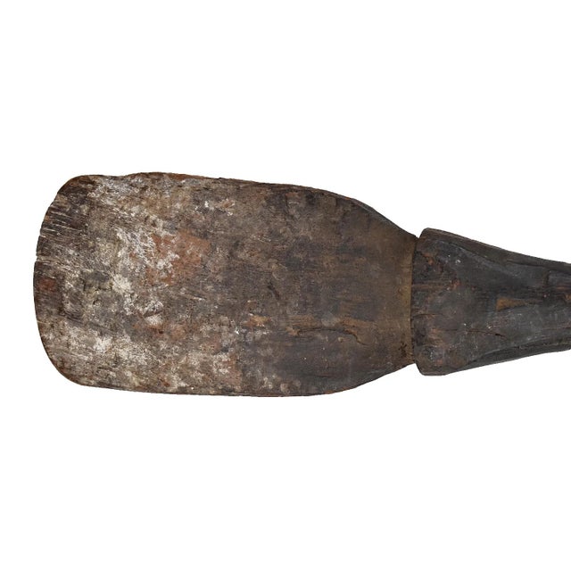 African Early 20th Century Mandinka Wood Butter Spoon Mali For Sale - Image 3 of 4