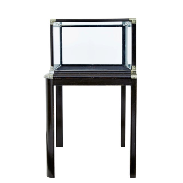 early 20th century american display cabinet by quincy showcase works illinois circa 1900. fine quality piece by well known...