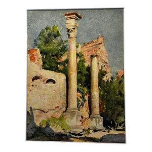 1926 the Forum Rome Italy Print