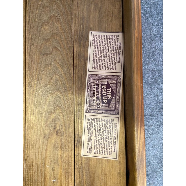 Late 20th Century Farmhouse Rustic This End Up Furniture Co. Solid Pine Sofa For Sale - Image 12 of 12