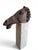 Alfredo Lanz, Classical Greek Head on Marble Base, 1970, Terracotta For Sale - Image 3 of 11