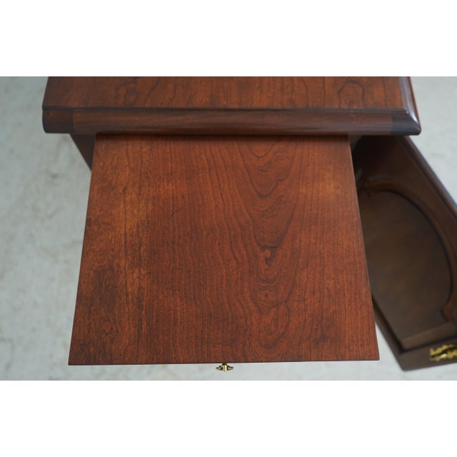 Henredon Henredon Cherry Queen Anne Style Sideboard Credenza For Sale - Image 4 of 18