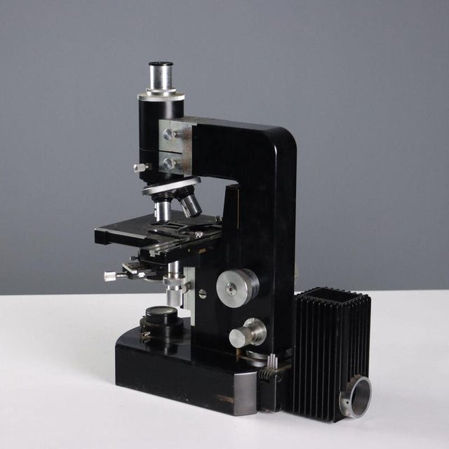 Professional Microscope from Officine Galileo For Sale - Image 9 of 12