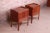 Late 20th Century Baker Furniture Chippendale Carved Mahogany Nightstands, Newly Refinished For Sale - Image 5 of 13