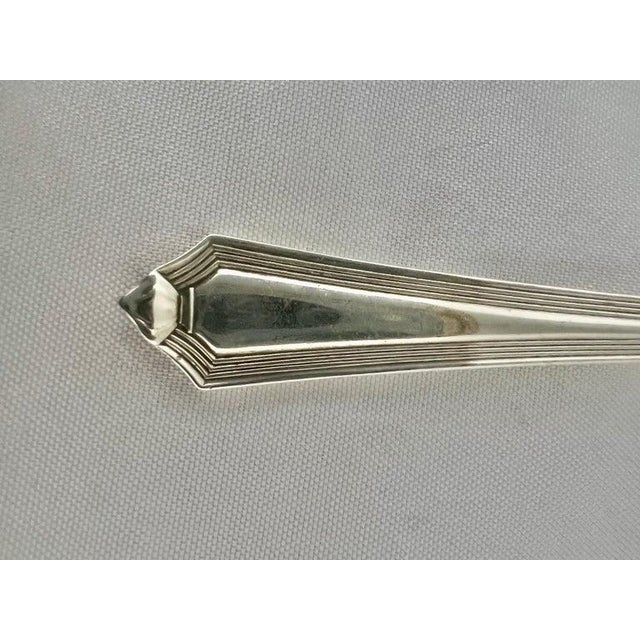 1910s 1910s English Sterling Silver Serving Spoon For Sale - Image 5 of 6