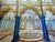 1850s Napoleon III Era 20" X 16" French Toy Theater Backdrop, Gangel, Colportage Stamp For Sale - Image 4 of 8