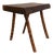 Vintage French Country Stool Faux-Bamboo Legs, 1960s For Sale