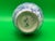 1900 - 1909 1889-1906 American Belleek Ceramic Art Co Early Lenox Blue Hand Painted Vase For Sale - Image 5 of 12
