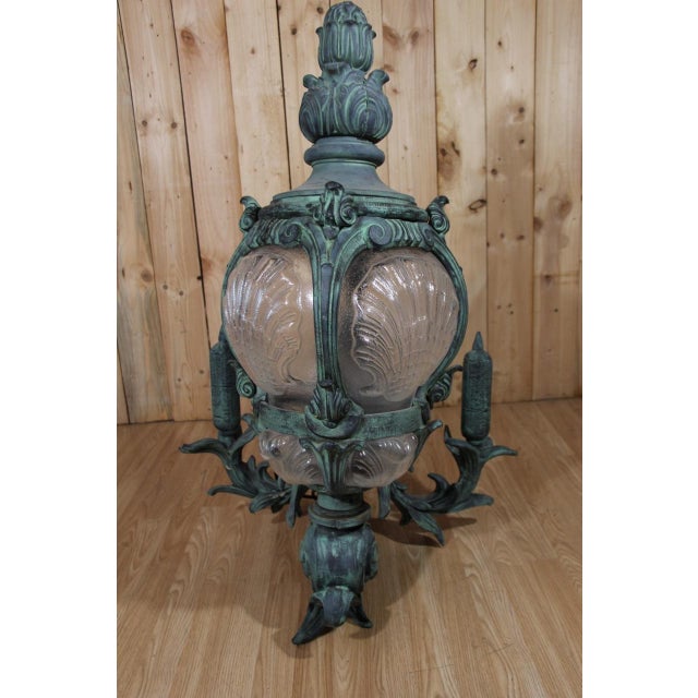 Cast Iron Sconces based on Pont Alexandre III Models, 1960s, Set of 2 For Sale - Image 3 of 14