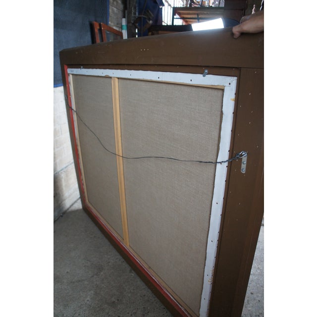 Sappho and Phaon Contemporary School Oil Painting After Jacques-Louis David 72" For Sale - Image 12 of 12