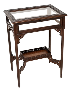 Antique Victorian Jewelry Display Table, 1890