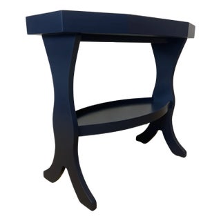 Lozer End Table - Navy Blue For Sale