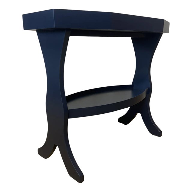 Lozer End Table - Navy Blue For Sale