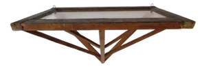Late 20th Century Architectural Wall Mount Console