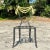 Vintage Postmodern Swag Metal Chair For Sale - Image 9 of 11