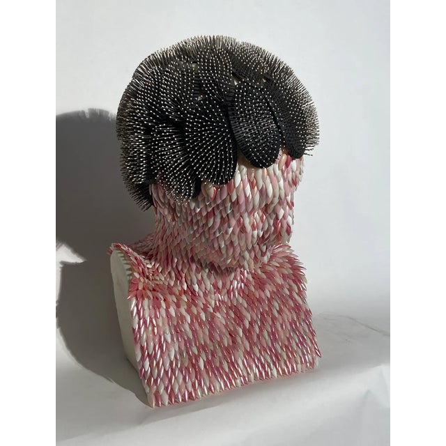 Enrica Borghi, Bust Sculpture, 1999 For Sale - Image 3 of 11