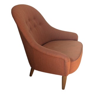 Ferdinand Lundquist Mid-Century Modern Lounge Chair, Sweden, 1950s For Sale