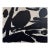 Acrobats, Contemporary Black and Tan Abstract Painting by Matt Higgins For Sale