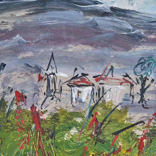 Giovanni Lovetti, Untitled, 2000s, Oil on Cardboard For Sale - Image 3 of 4