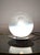 Vintage Spherical Blown Glass Table Lamps, Set of 2 For Sale - Image 4 of 9