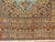 Late 19th Century Late 19th Century Turquoise Tabriz Haji Jali Li Li Rug - 4'3" x 5'7" For Sale - Image 5 of 6