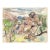 1940s Grace Spongberg Texas Canyon Drawing For Sale