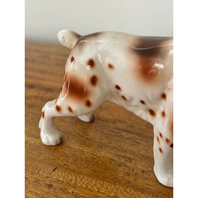 Midcentury Pointing Spaniel Figurine For Sale - Image 4 of 7