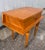 1950s bedside table in oak veneer