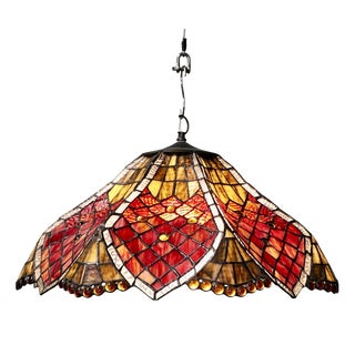 Mid-Century Modern Arts and Crafts Lampshade, 1960 For Sale